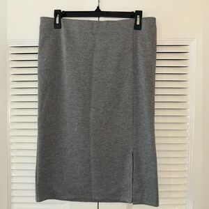 Loft ribbed knit pencil skirt